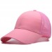 NEW Breathable cool High Bun Ponytail Adjustable Mesh Trucker Baseball Cap Hat  eb-31097408